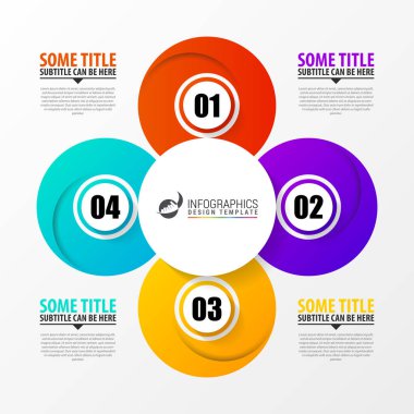 Infographic kavramı ile kutsal kişilerin resmi. Diyagramı şablonu. Vektör