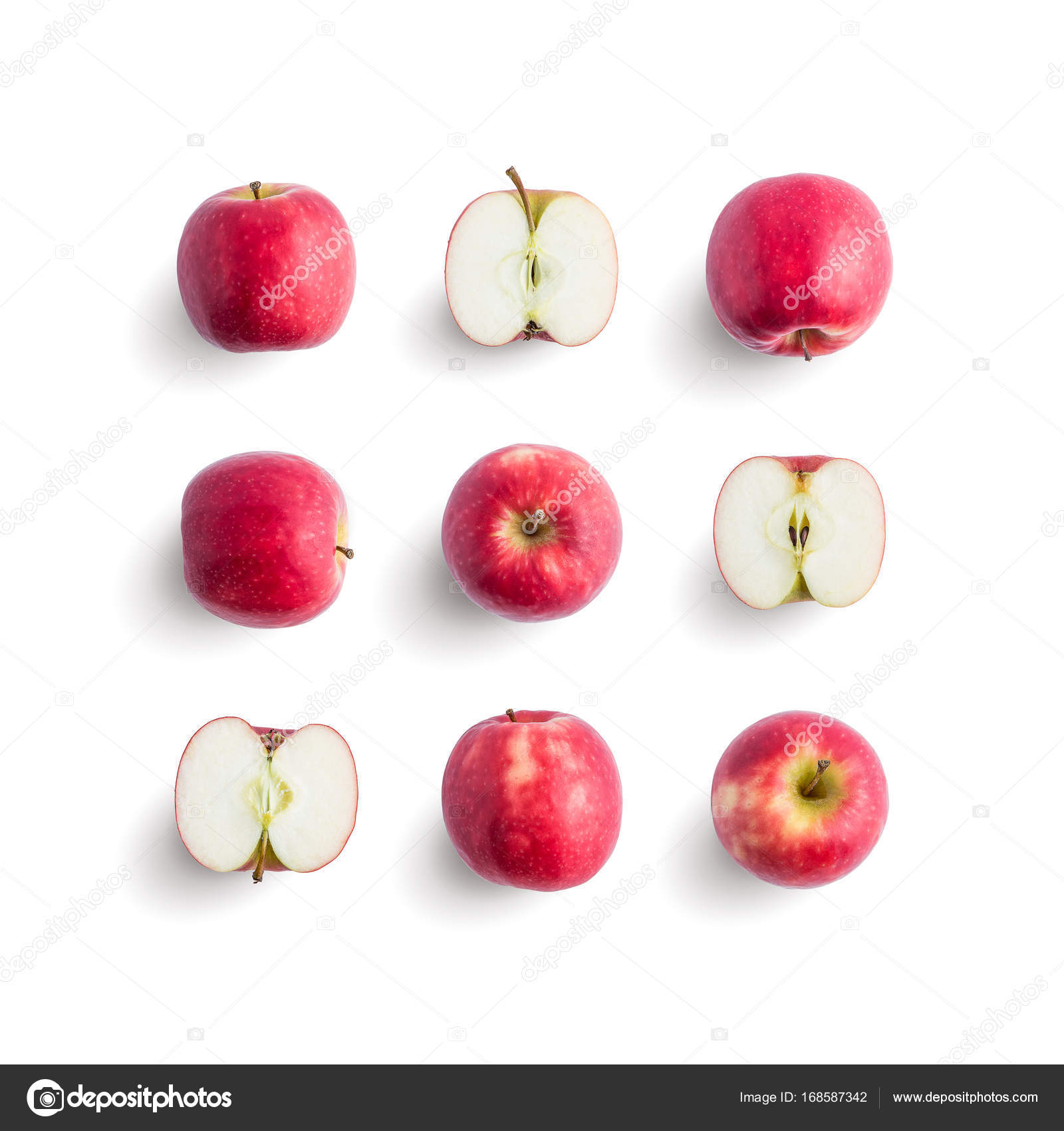 Vorlage Apfel Zum Ausschneiden - Vorlagen zum Ausmalen gratis ausdrucken