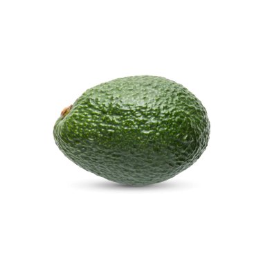 Avokado ve beyaz arka plan üzerinde yaprakları ile Seamless modeli. WH