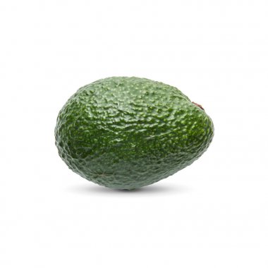 Avokado ve beyaz arka plan üzerinde yaprakları ile Seamless modeli. WH