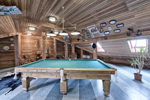 Interior of the billiard room. — Stock Photo, Image