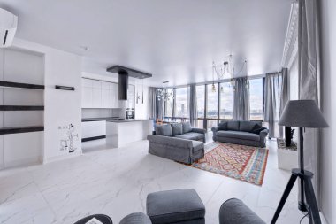 modern ev salon iç.
