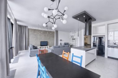 modern ev salon iç.