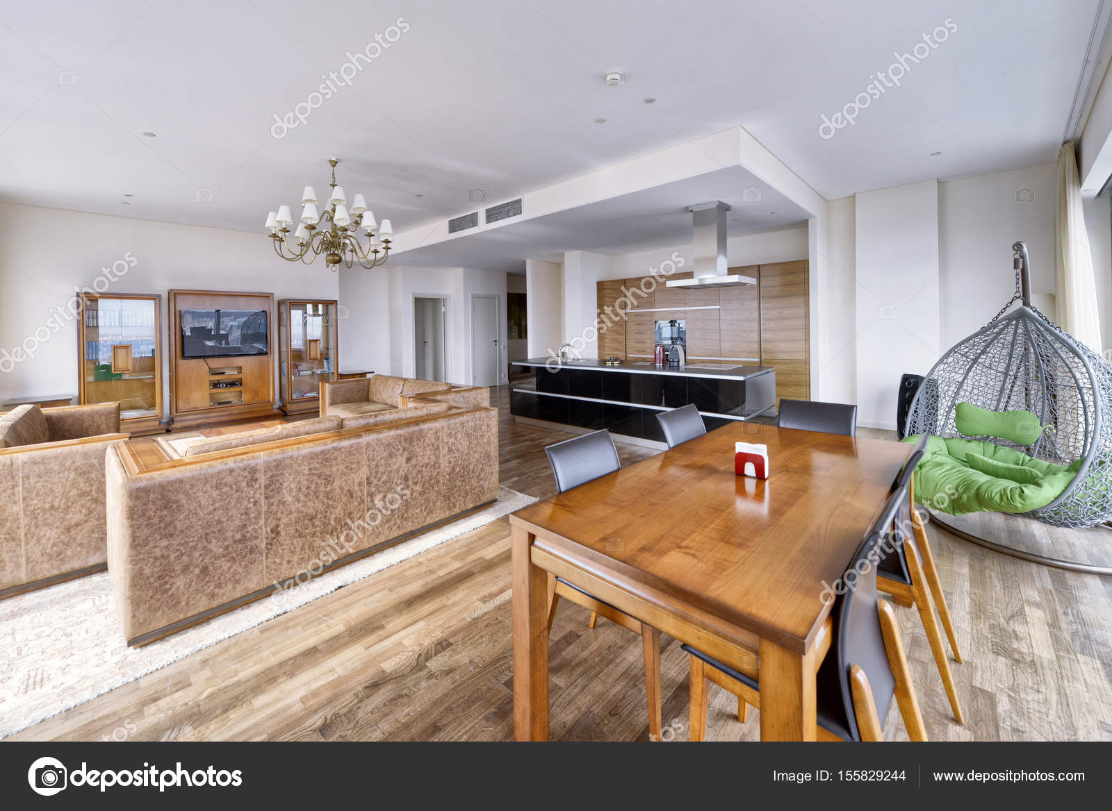 Luxe woonkamer interieur — Stockfoto © ovchinnikovfoto #155829244 Luxe woonkamer interieur — Stockfoto © ovchinnikovfoto #155829244