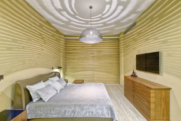 Dormitorios de diseño interior . — Foto de Stock