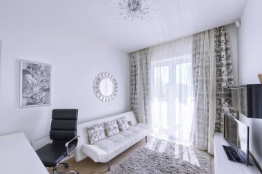 modern ev salon iç.
