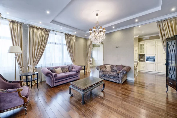 Living room interior in modern house.