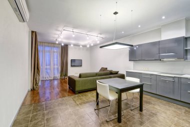 Rusya Moskova - Modern iç mutfak tasarım Kentsel gayrimenkul