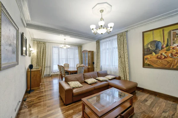 Living room interior in modern house.