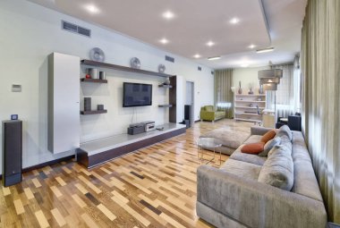 modern ev salon iç.