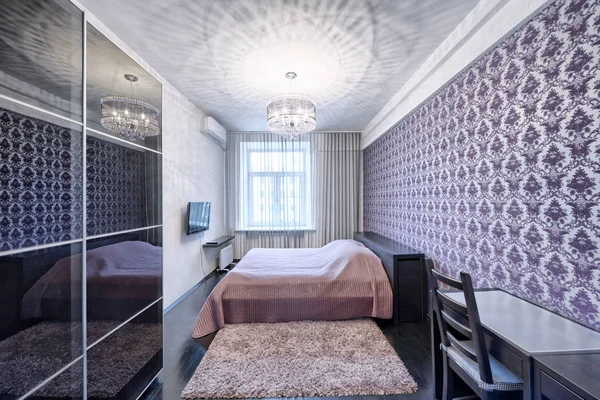 Russia Moscow - Modern interior design bedroom town real estate