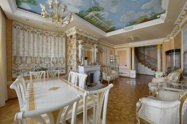 modern ev salon iç.