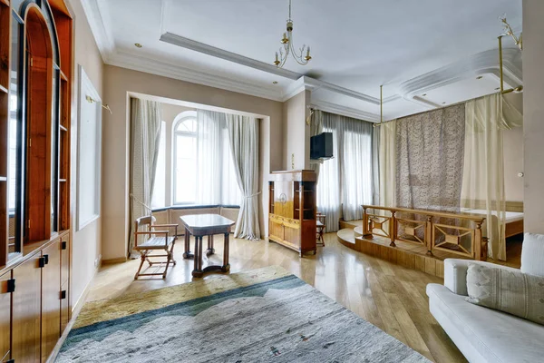 Interior Del Dormitorio Clásico Casa Moderna — Foto de Stock