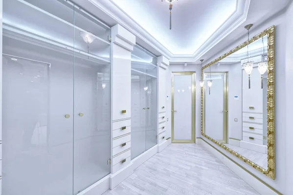 Diseño Interior Del Vestidor Una Casa Lujo —  Fotos de Stock