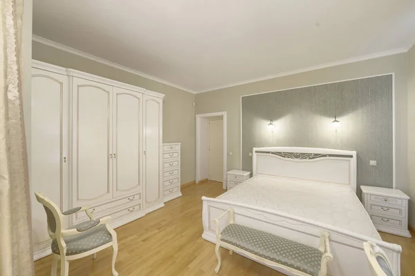 Modern Klasik Yatak Odası — Stok fotoğraf