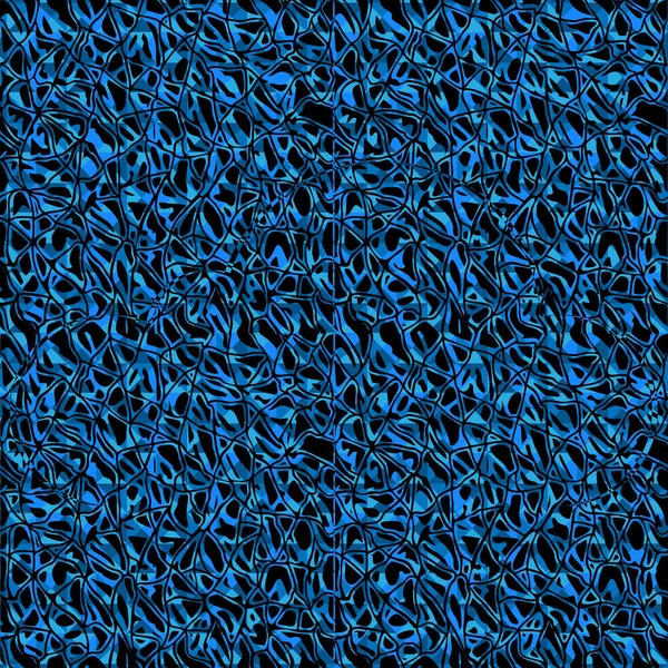 Leopard Blue Texture Pattern. Eps10 Vector Illustration — Stock Vector