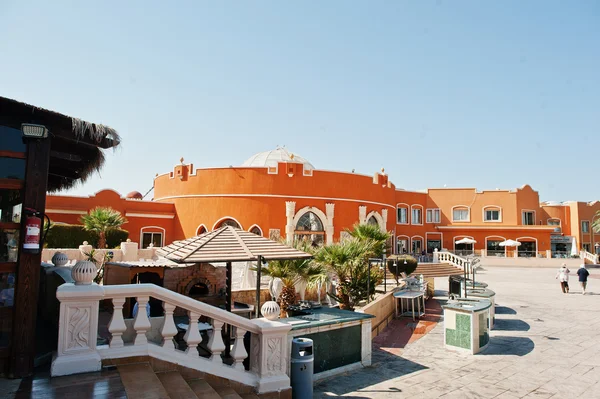 Hurghada, Egito - 20 de agosto de 2016: resort de luxo Caribbean World S — Fotografia de Stock
