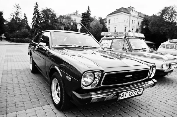 Tarnopol, Ucrânia - 09 de outubro de 2016: Carro retro clássico Corolla — Fotografia de Stock