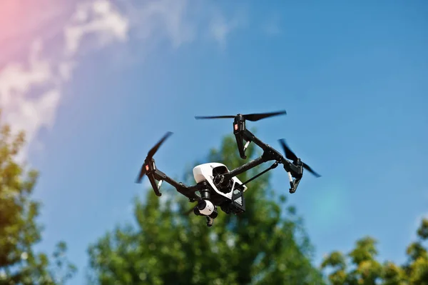 Hai, Ουκρανία - 20 Οκτωβρίου 2016: Dji Inspire Pro κηφήνας quadcopte — Φωτογραφία Αρχείου