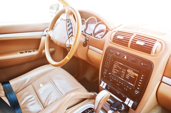 Volant z luxusních aut — Stock fotografie