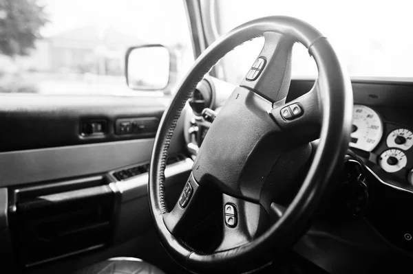 Τιμόνι αυτοκινήτου — Φωτογραφία Αρχείου