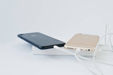Hai, Ukrayna - 1 Şubat 2017: Xiaomi güç banka 20000 mah ile 