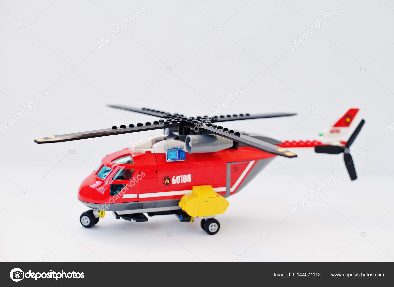 red toy helicopter