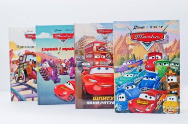 Hai, Ukrayna - 28 Şubat 2017: Disney animasyon filmler çizgi film