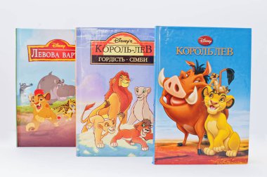 Hai, Ukrayna - 28 Şubat 2017: Disney animasyon filmler çizgi film