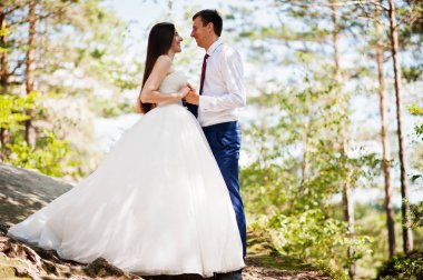 Kaya Dovbush, C ile muhteşem manzaralar güzel düğün çifte