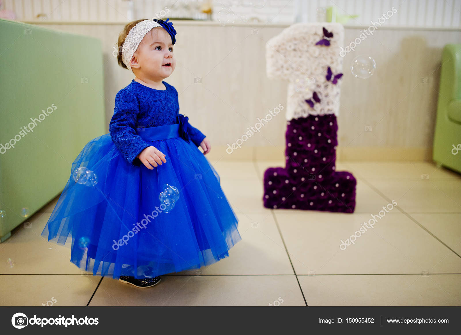 baby girl baby blue dress