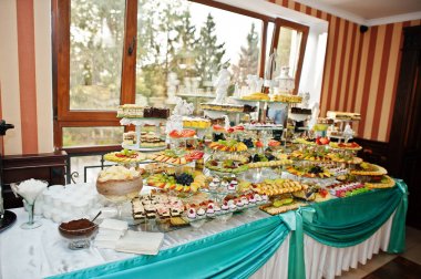 Harika düğün Ziyafet tablo müthiş dekorlu ve lezzetli