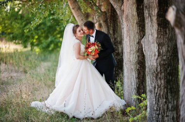 Harika Düğün çifti PA birbirlerinin şirket zevk