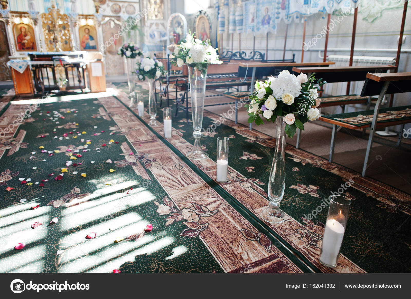 Pictures Church Wedding Ceremony Decorations Lovely Church