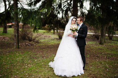 Yürüyüş, birbirlerinin şirket zevk ve t poz yeni evliler