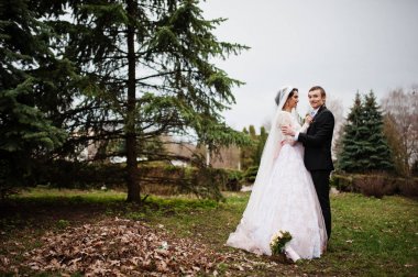 Yürüyüş, birbirlerinin şirket zevk ve t poz yeni evliler