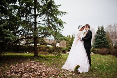 Yürüyüş, birbirlerinin şirket zevk ve t poz yeni evliler