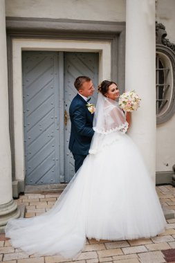 Beklemede birbirlerinin şirket zevk inanılmaz evlilik çift