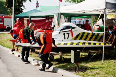 Ternopil, Ukrayna - 26 Ağustos 2017: Dünya Şampiyonası Powerboa