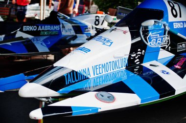 Ternopil, Ukrayna - 26 Ağustos 2017: Dünya Şampiyonası Powerboa