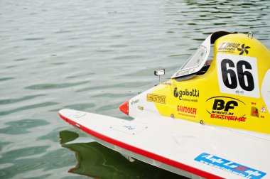 Ternopil, Ukrayna - 26 Ağustos 2017: Dünya Şampiyonası Powerboa