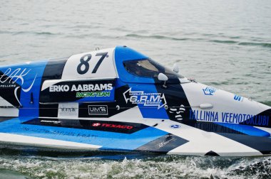 Ternopil, Ukrayna - 26 Ağustos 2017: Dünya Şampiyonası Powerboa