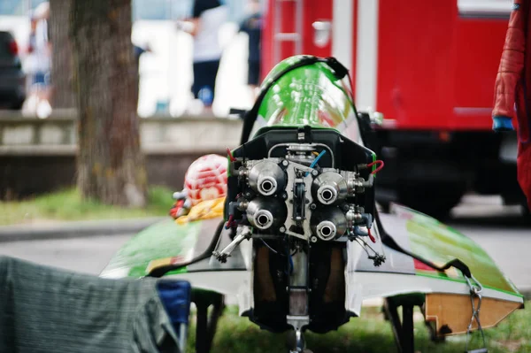 Ternopil, Ukrayna - 26 Ağustos 2017: Dünya Şampiyonası Powerboa