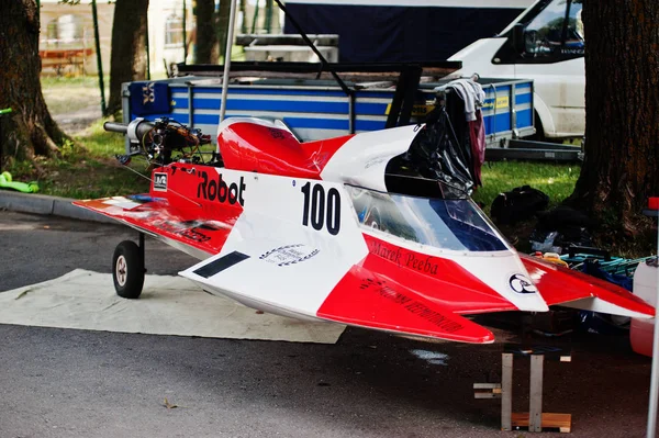 Ternopil, Ukrayna - 26 Ağustos 2017: Dünya Şampiyonası Powerboa