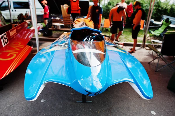 Ternopil, Ukrayna - 26 Ağustos 2017: Dünya Şampiyonası Powerboa