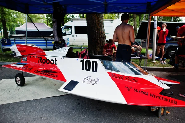 Ternopil, Ukrayna - 26 Ağustos 2017: Dünya Şampiyonası Powerboa