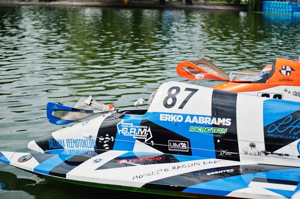 Ternopil, Ukrayna - 26 Ağustos 2017: Dünya Şampiyonası Powerboa