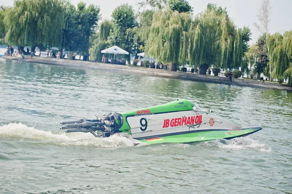 Ternopil, Ukrayna - 26 Ağustos 2017: Dünya Şampiyonası Powerboa