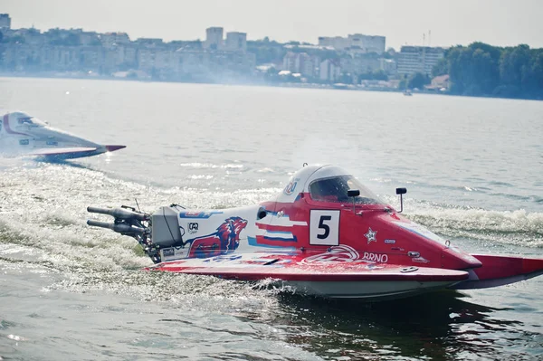 Ternopil, Ukrayna - 26 Ağustos 2017: Dünya Şampiyonası Powerboa