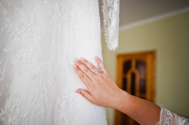 Muhteşem gelin onu gelinlik düğün cer önce dokunmadan